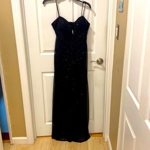 Black gown